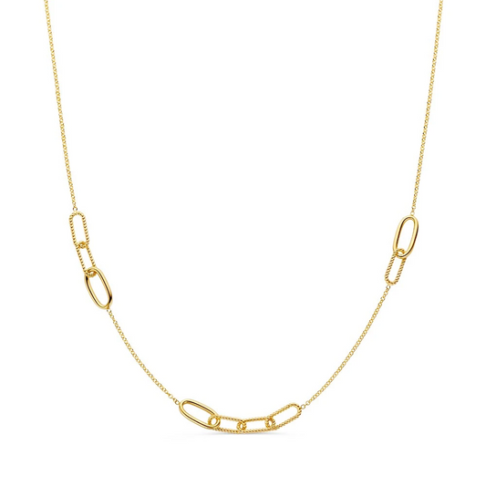 Collier geelgoud