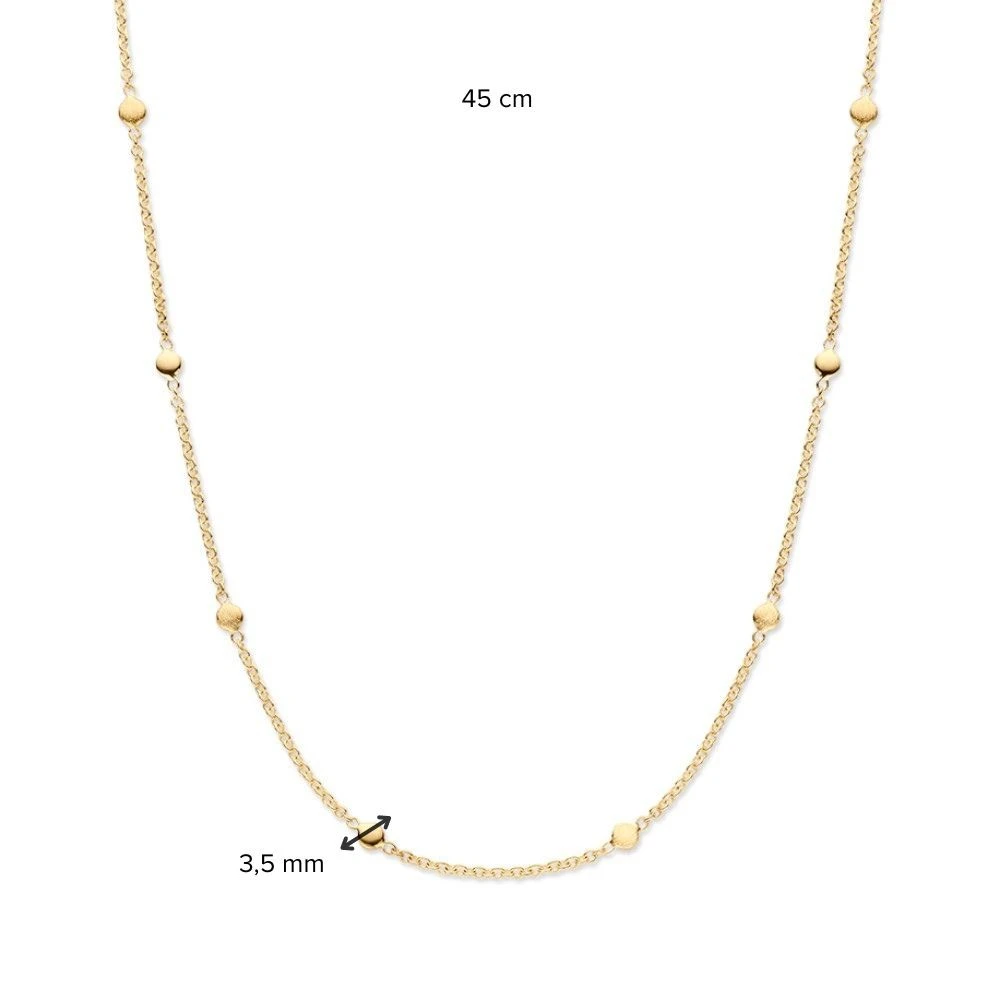 Collier geelgoud