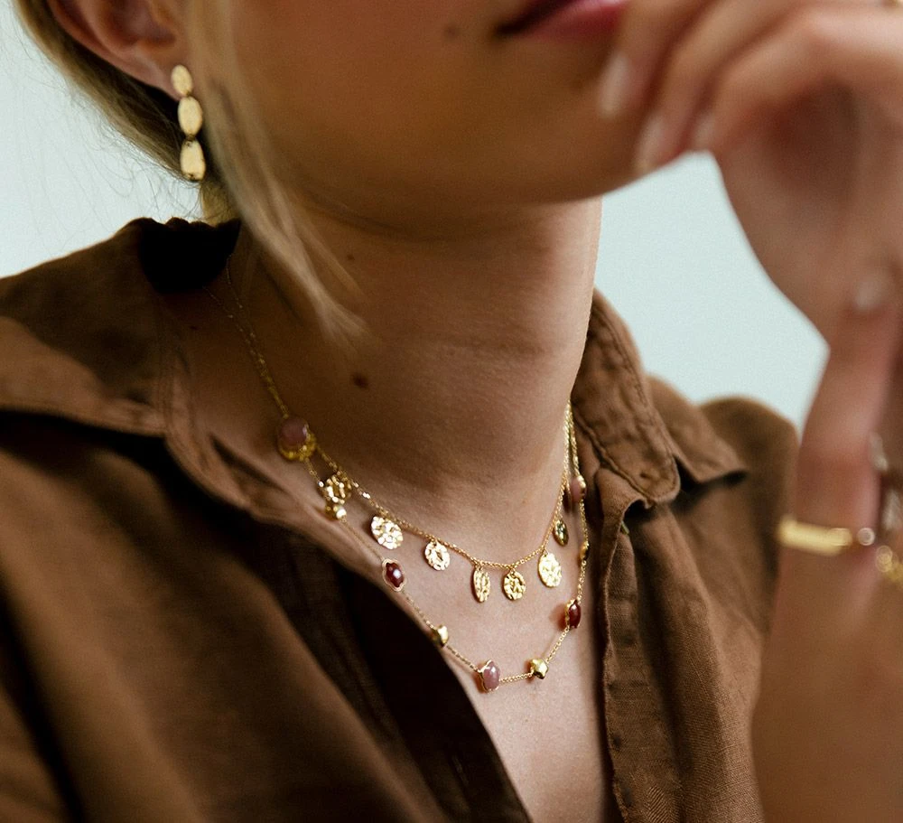 Collier geelgoud