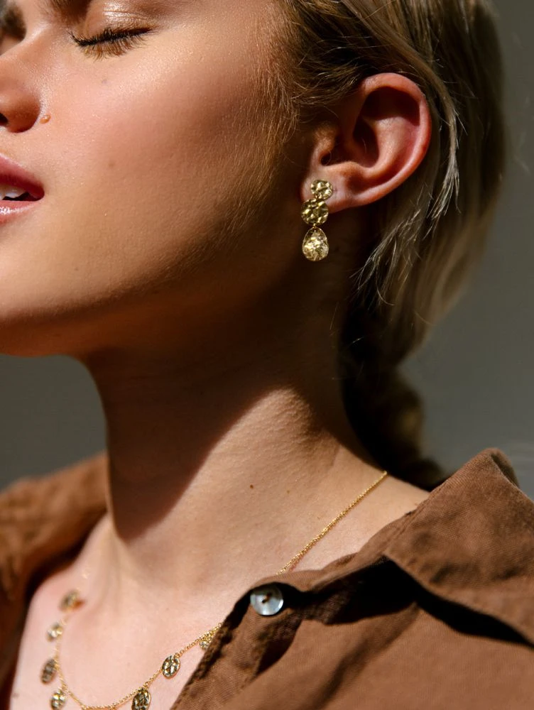 Collier geelgoud