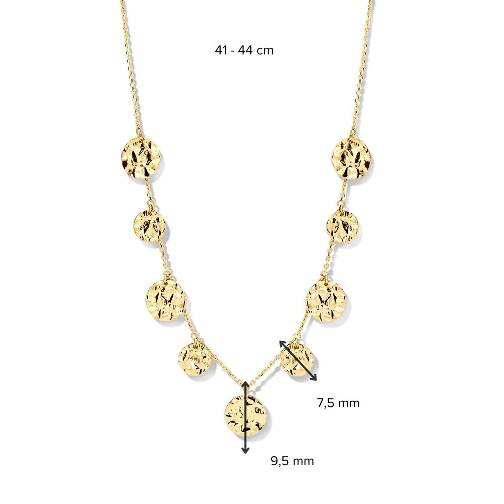 Collier geelgoud