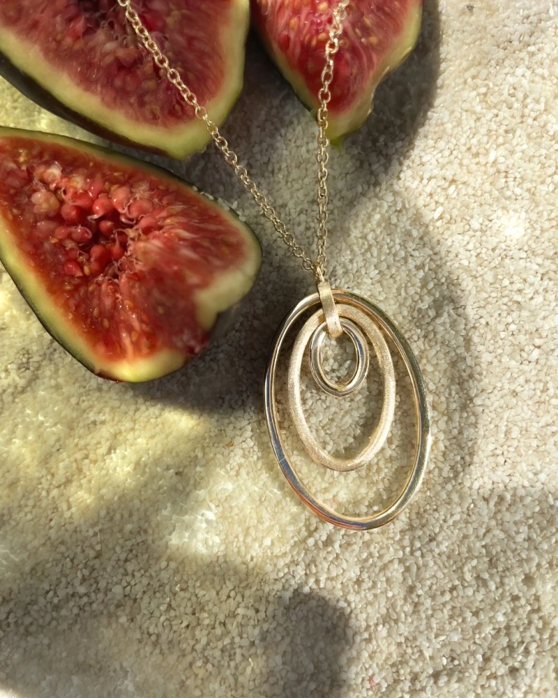 Collier geelgoud
