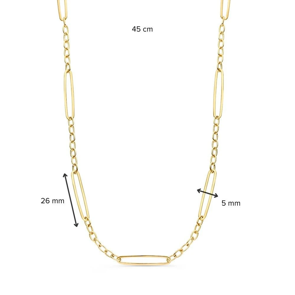 Collier geelgoud