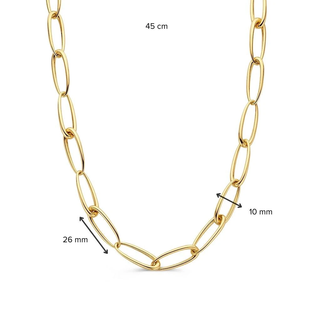Collier geelgoud