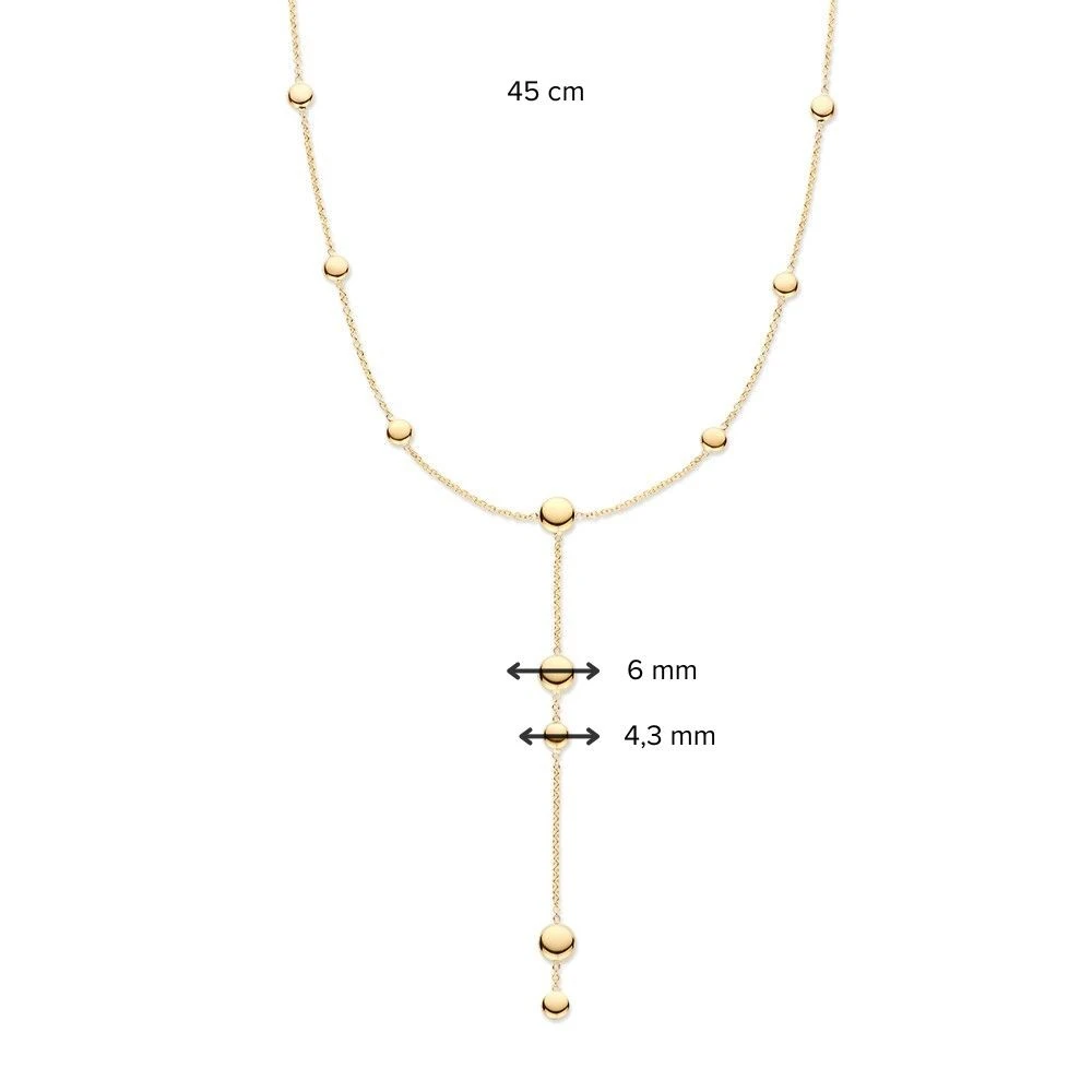 Collier geelgoud