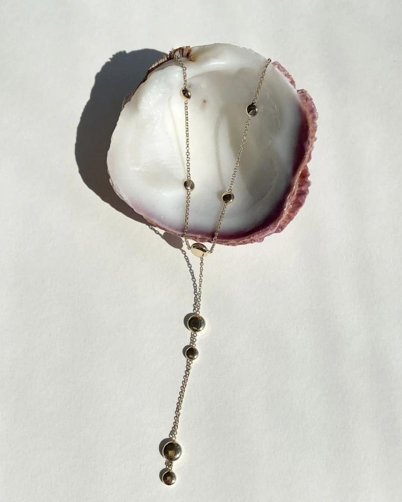 Collier geelgoud