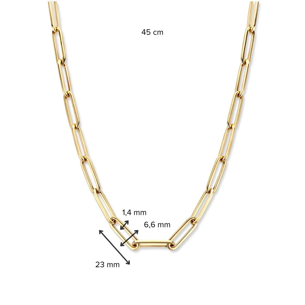 Collier geelgoud