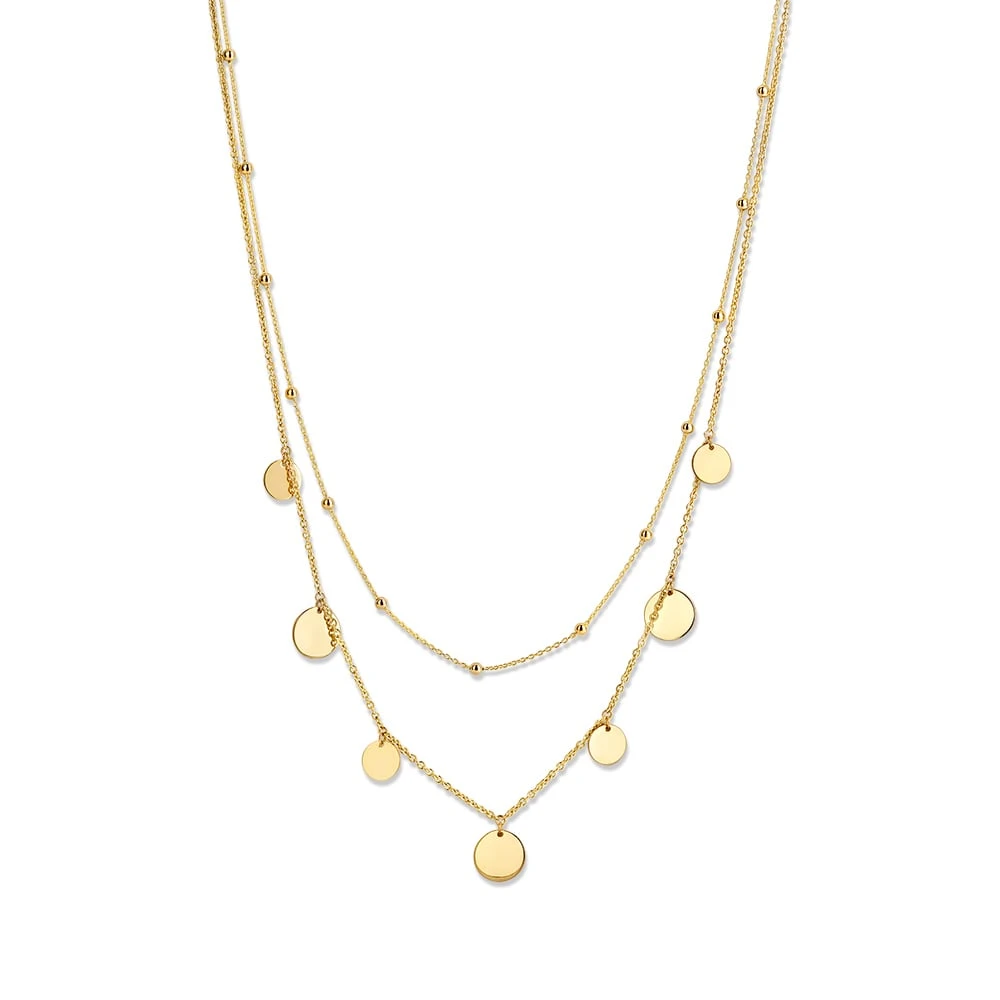 Collier geelgoud