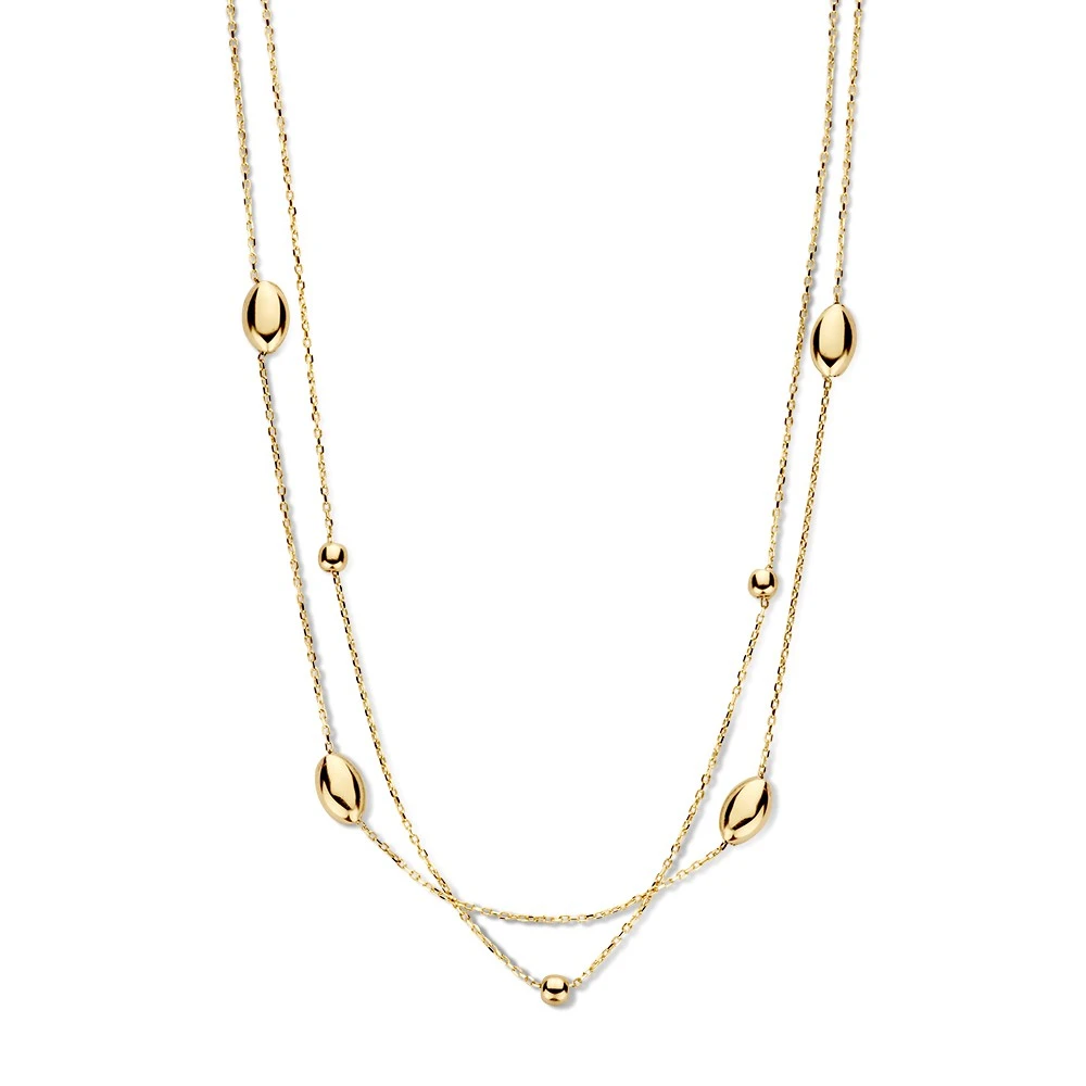 Collier geelgoud
