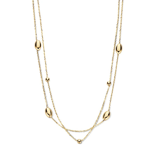 Collier geelgoud