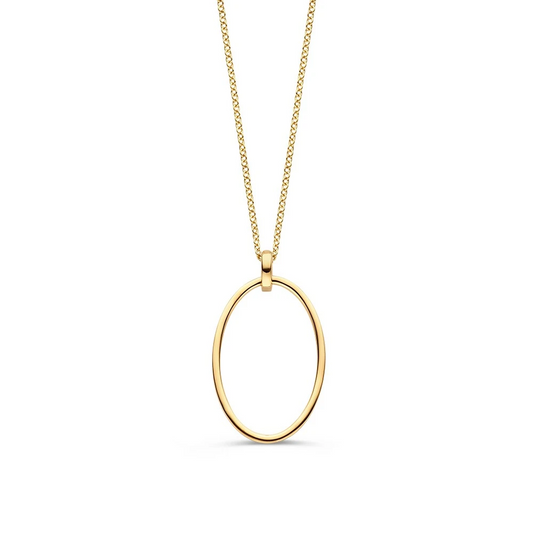 Collier geelgoud