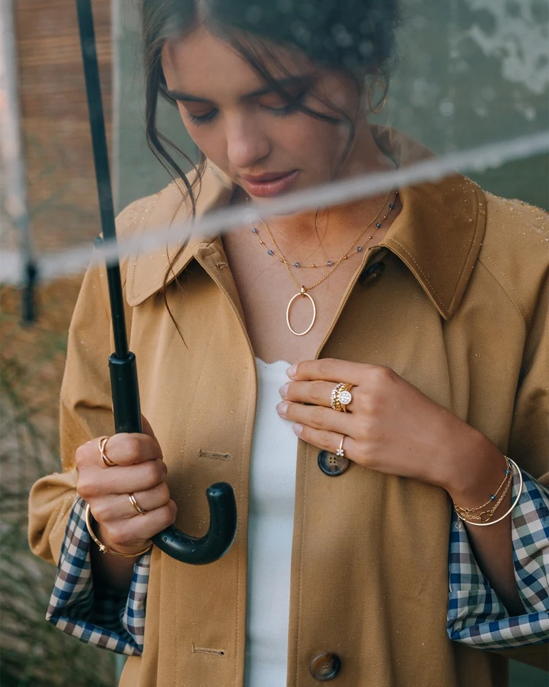 Collier geelgoud