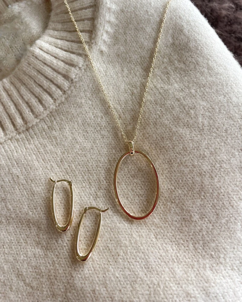 Collier geelgoud