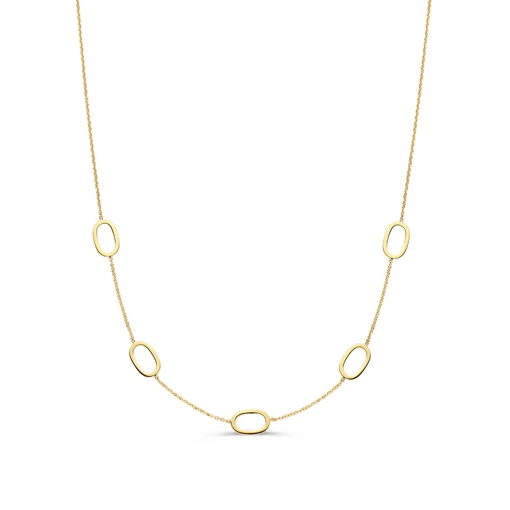 Collier geelgoud