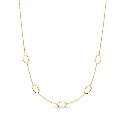 Collier geelgoud