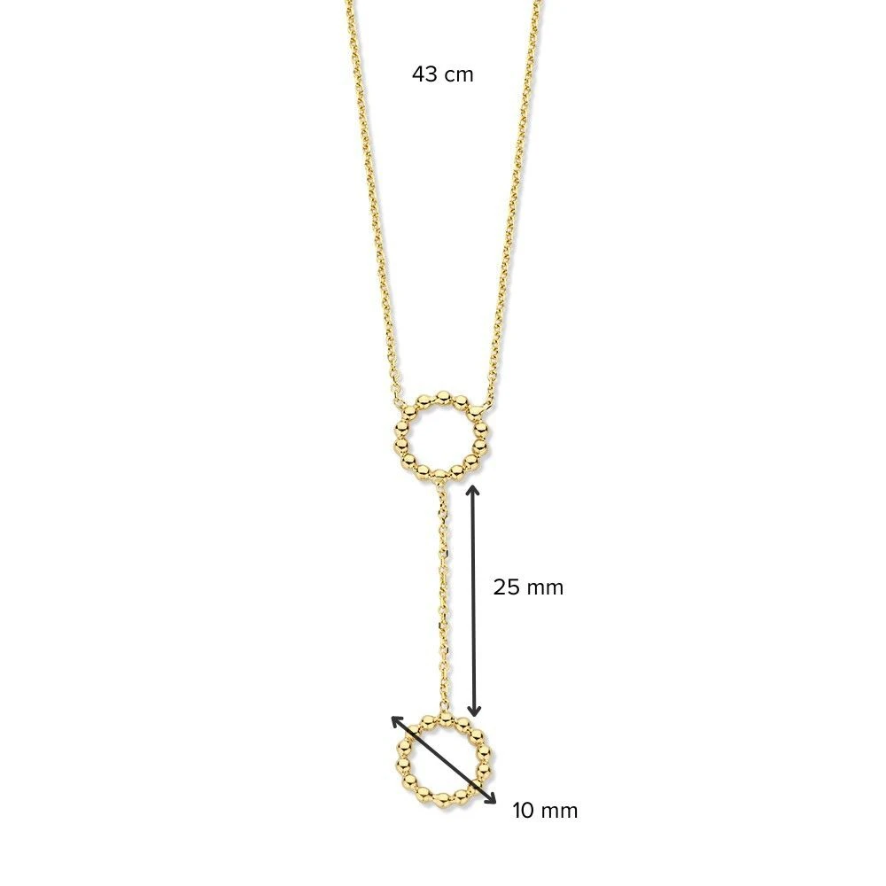 Collier geelgoud
