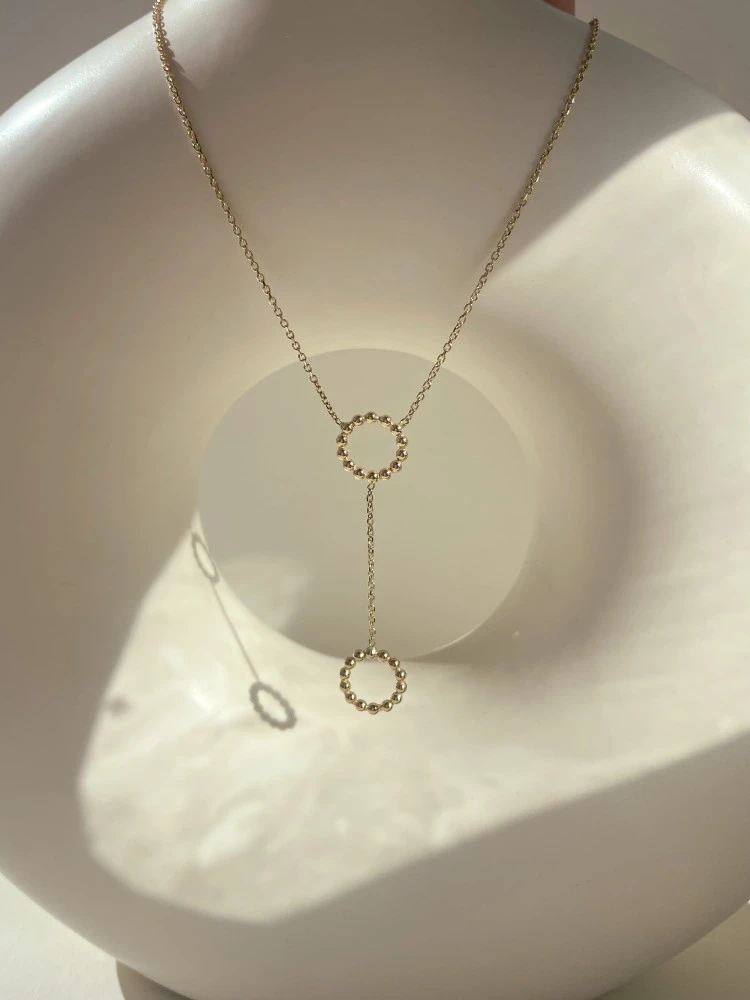 Collier geelgoud