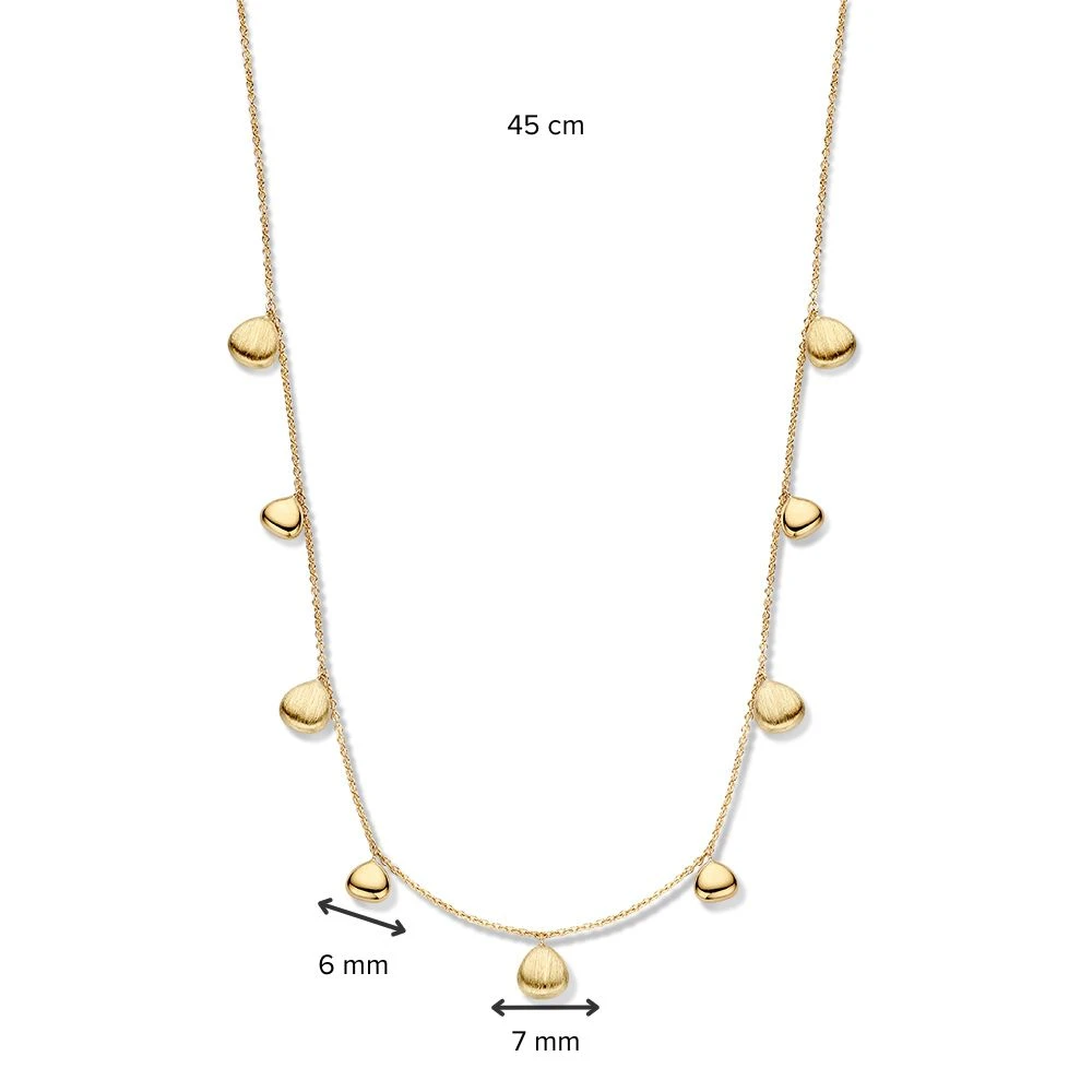 Collier geelgoud