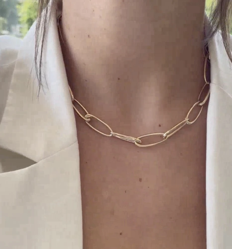 Collier geelgoud