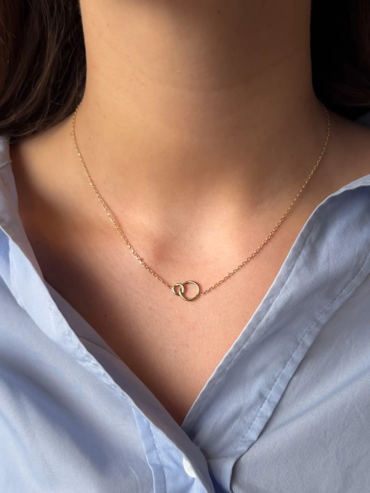 Collier geelgoud
