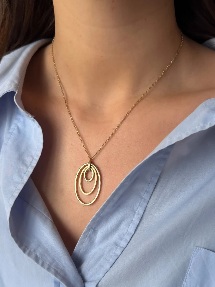Collier geelgoud