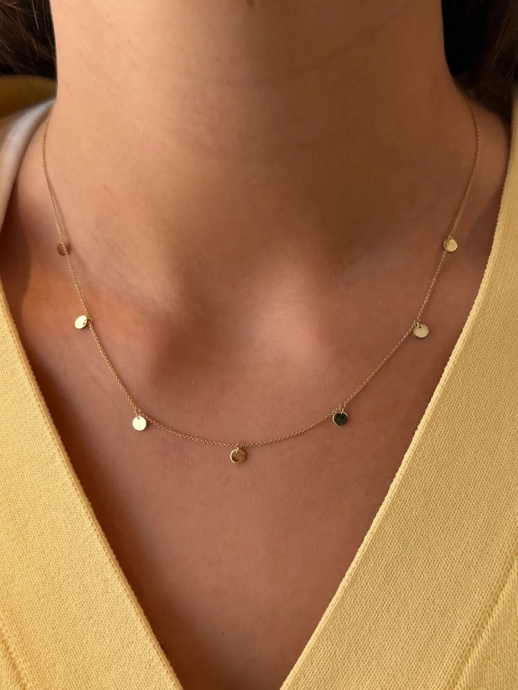 Collier geelgoud