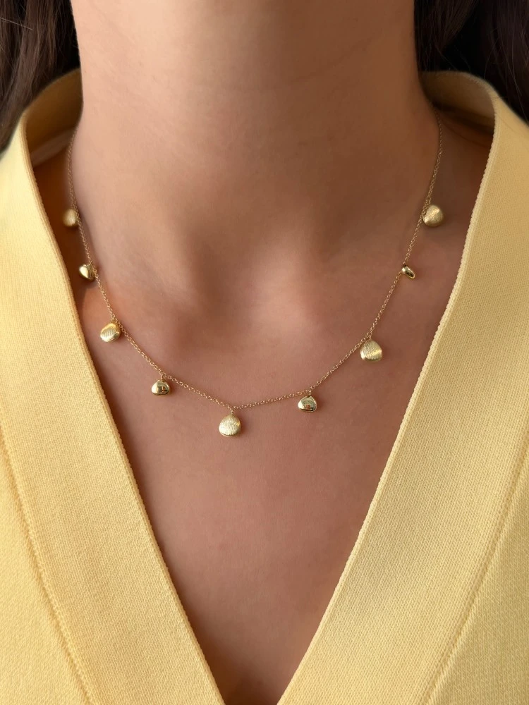 Collier geelgoud