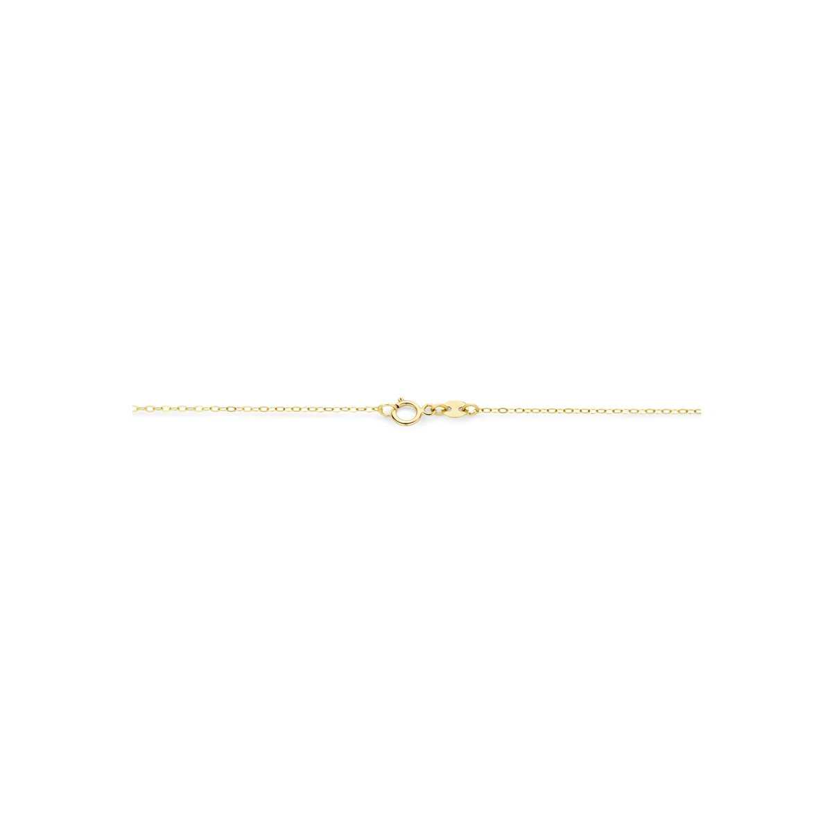 collier hart 38 - 40 cm 14K geelgoud