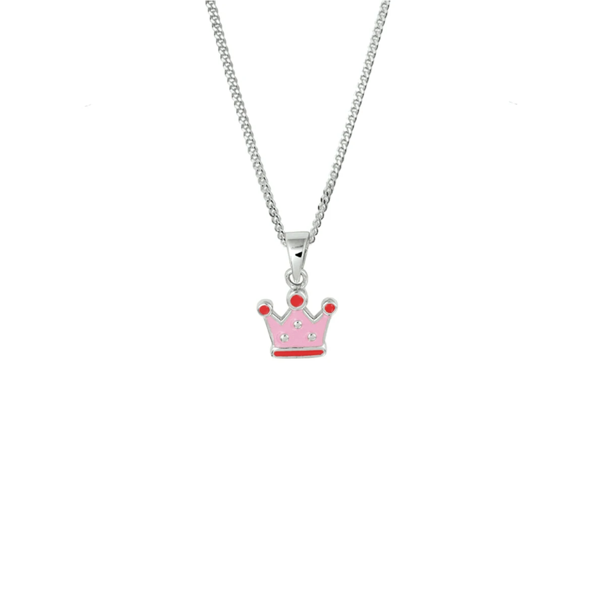 collier kroon 1,4 mm 36 + 4 cm zilver gerhodineerd