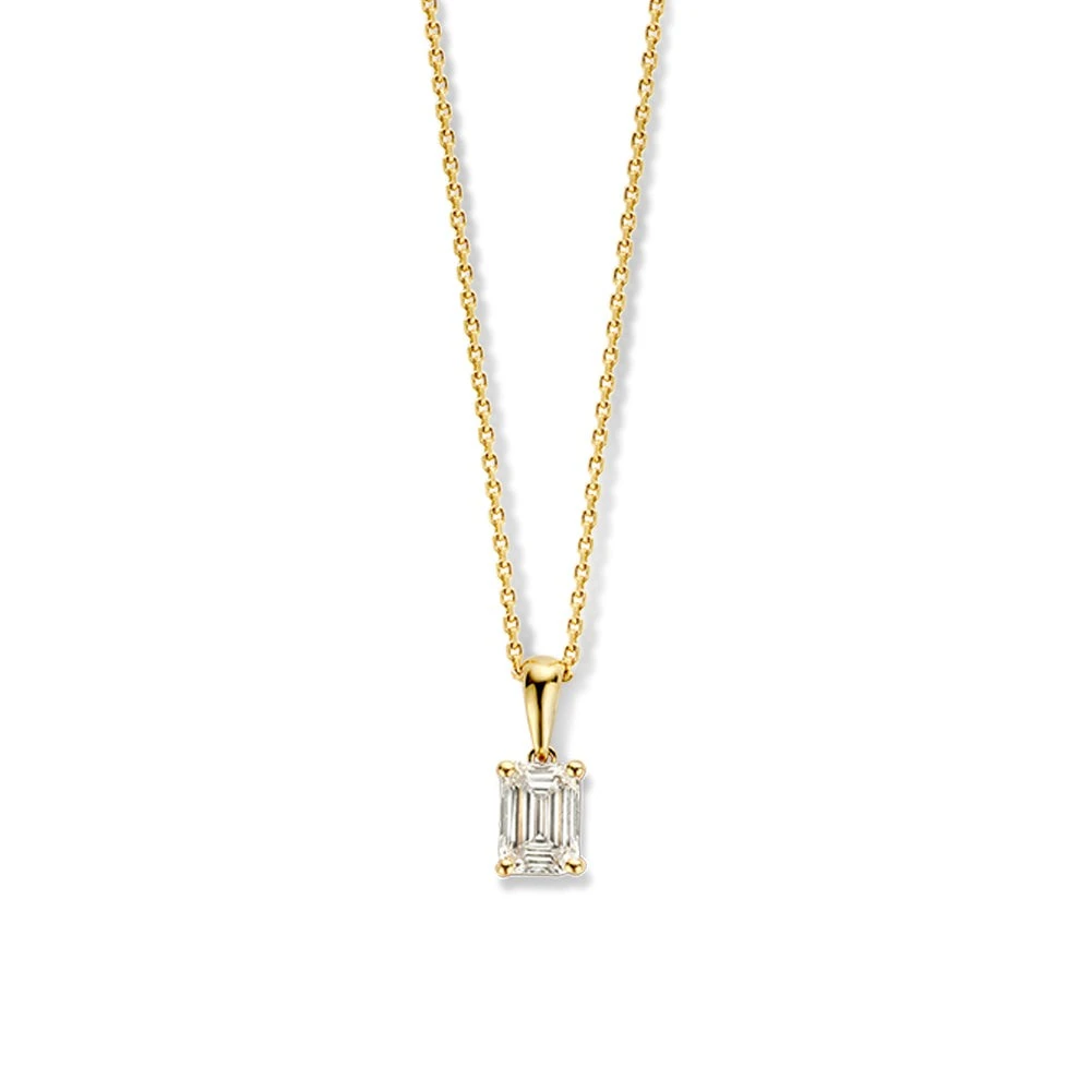 Collier Nora 0,50 crt. Geelgoud