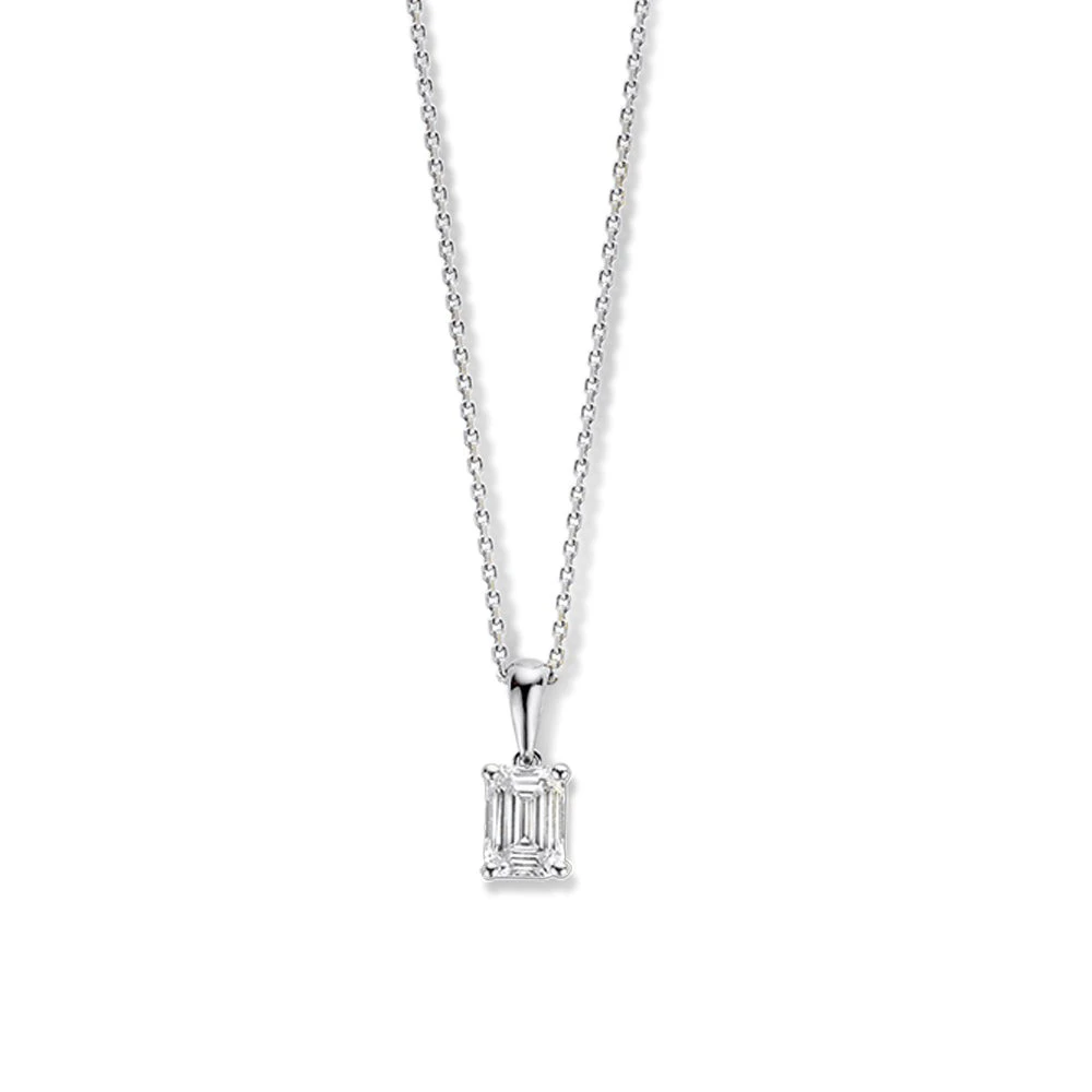 Collier Nora 0,50 crt. witgoud