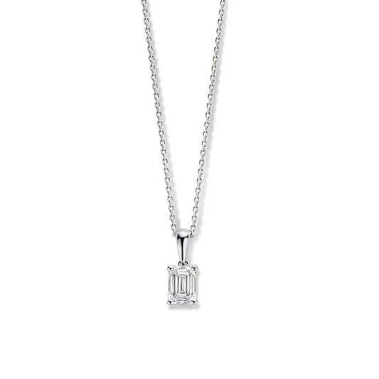 Collier Nora 0,50 crt. witgoud