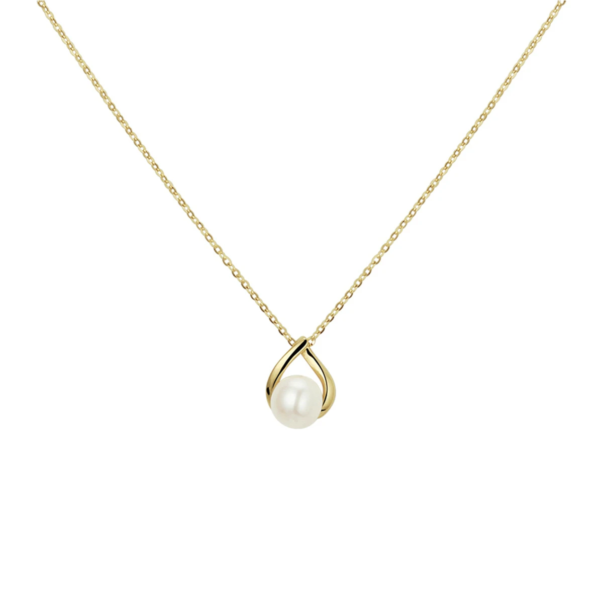 collier parel 41 - 43 - 45 cm 14K geelgoud