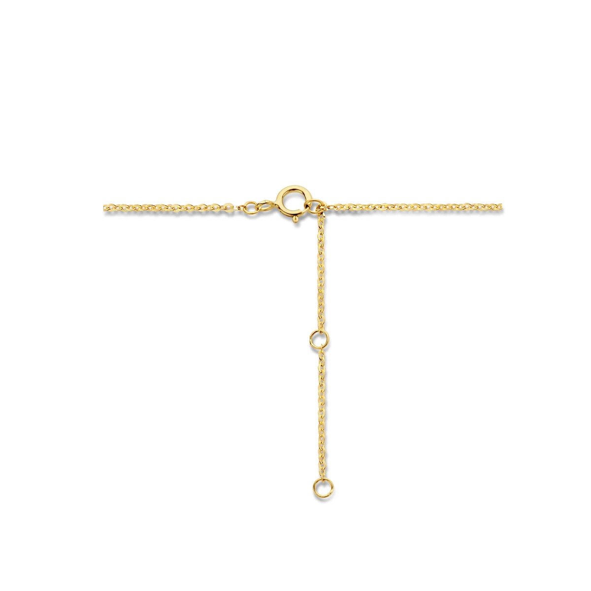 collier parel 41 - 43 - 45 cm 14K geelgoud