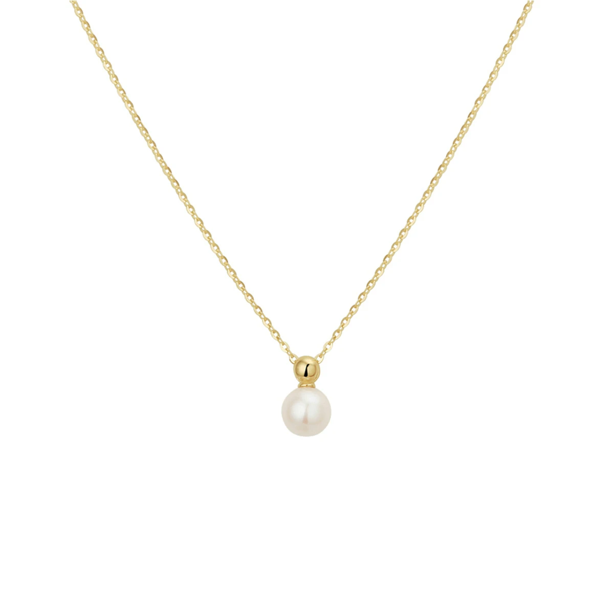 collier parel 41 - 43 - 45 cm 14K geelgoud