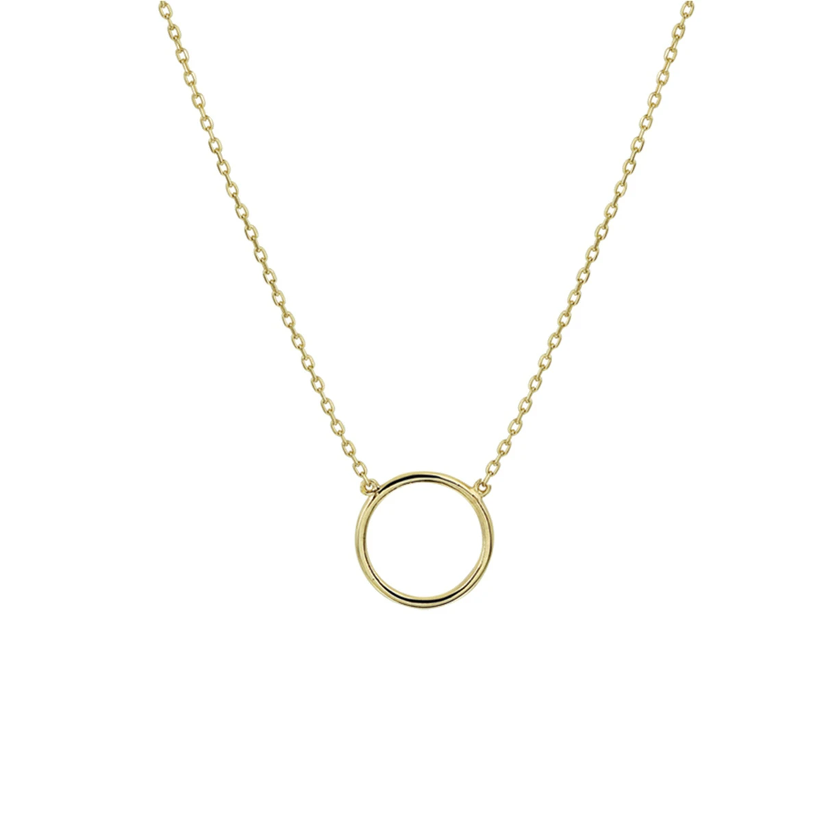 collier rondje 0,8 mm 40 - 44 cm 14K geelgoud