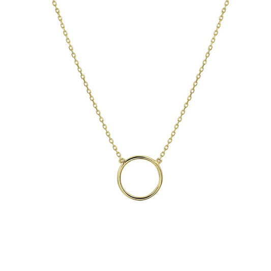 collier rondje 40 - 42 - 44 cm 14K geelgoud
