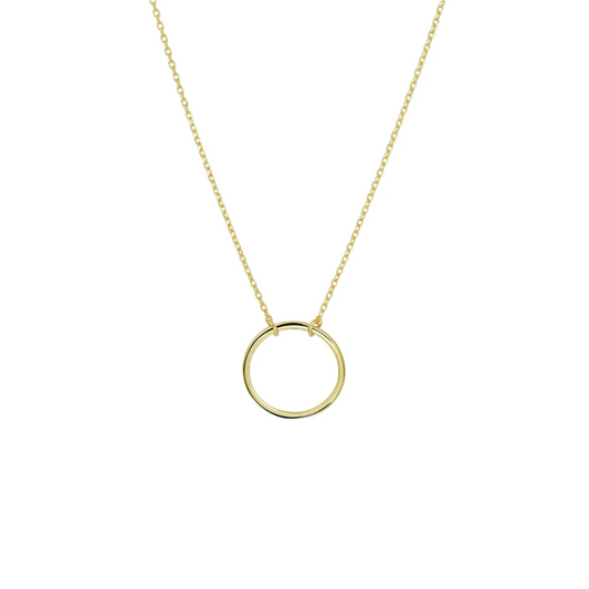 collier rondje 40 - 42 - 44 cm 14K geelgoud