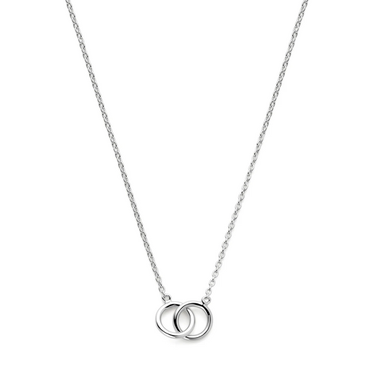 collier rondjes 1,2 mm 40 + 4 cm zilver gerhodineerd