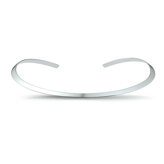 collier spang zilver wit