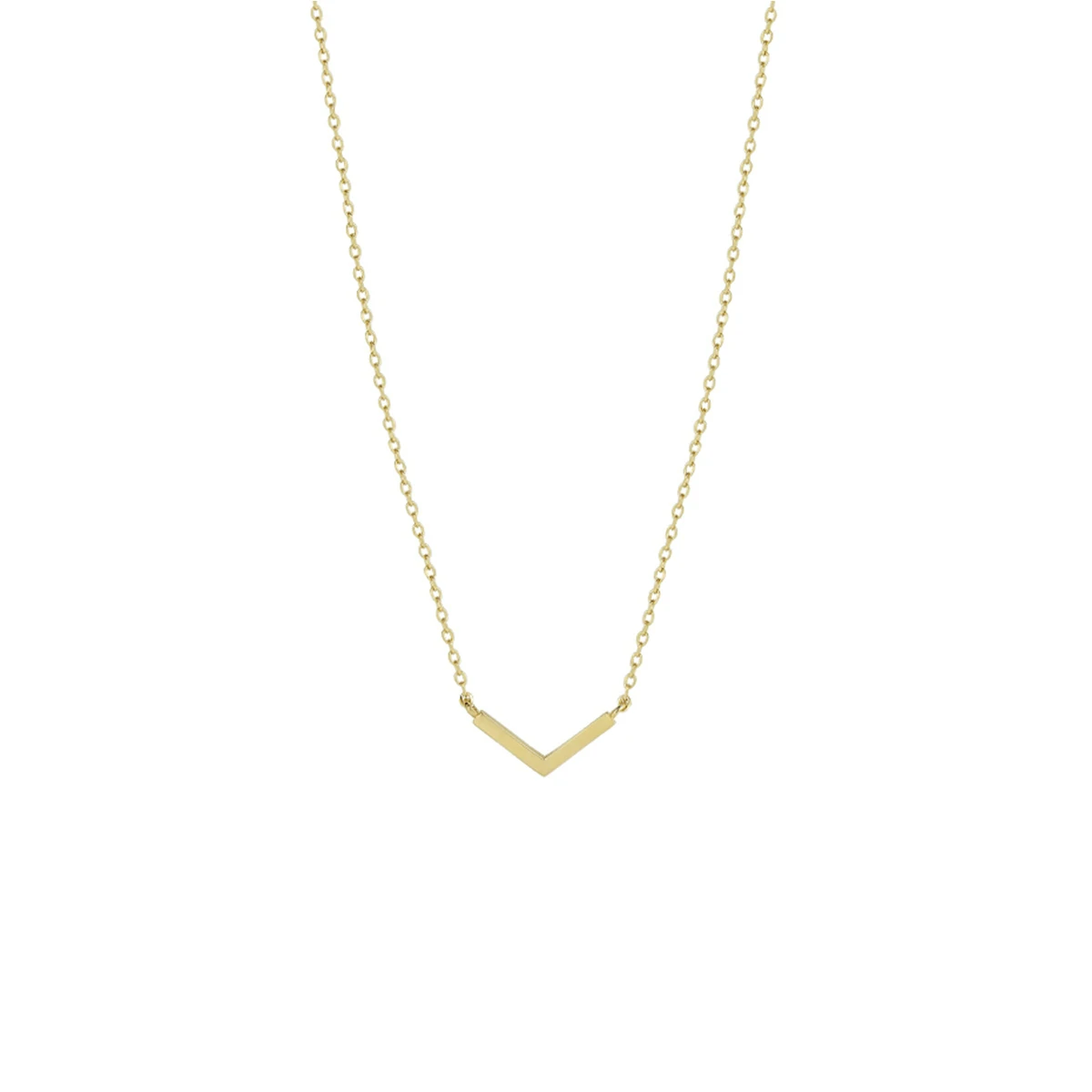 collier v 40 - 42 - 44 cm 14K geelgoud