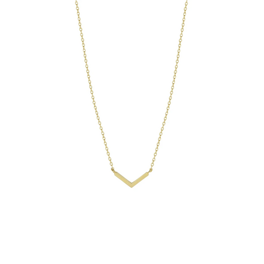 collier v 40 - 42 - 44 cm 14K geelgoud