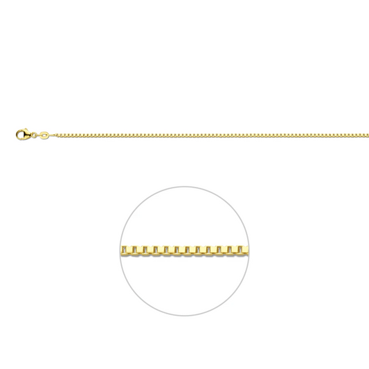 venetiaans 1,4 mm 14K geelgoud