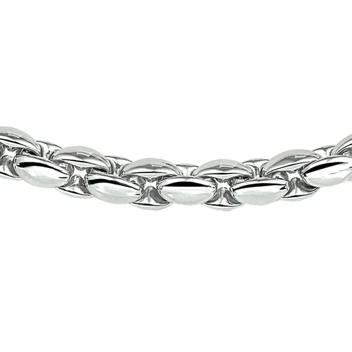 collier zilver gerhodineerd