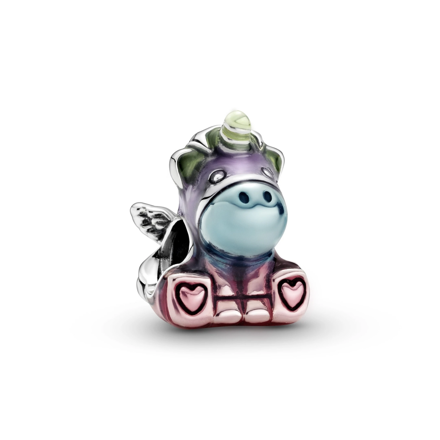 Colourful Rainbow Bruno the Unicorn Charm
