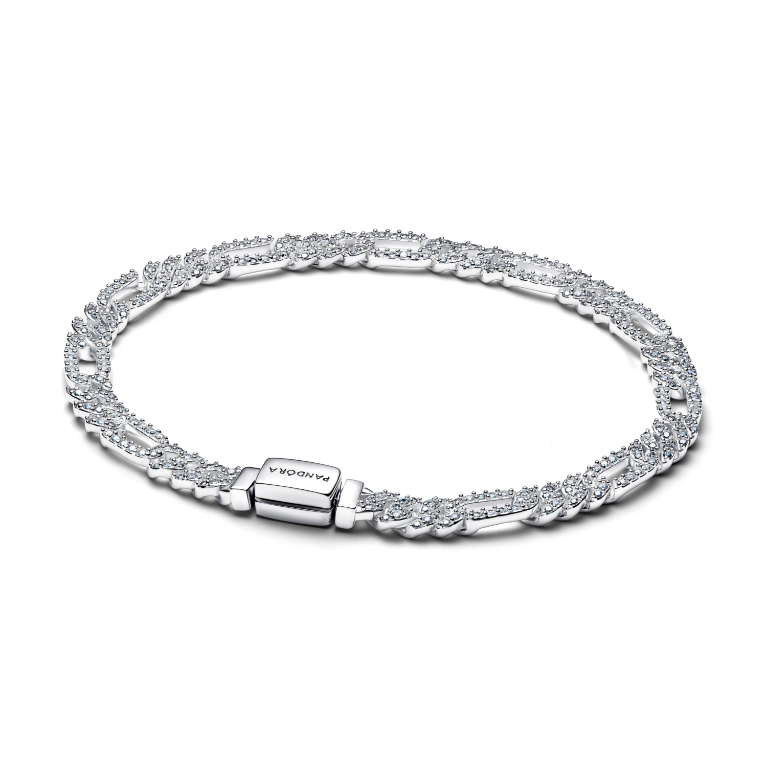 Cubaanse schakelarmband met ovalen schakels