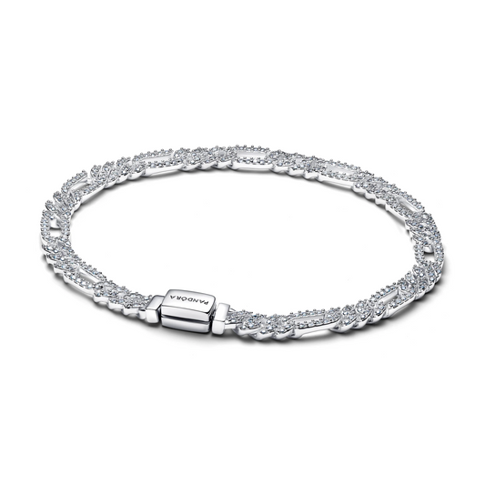Cubaanse schakelarmband met ovalen schakels