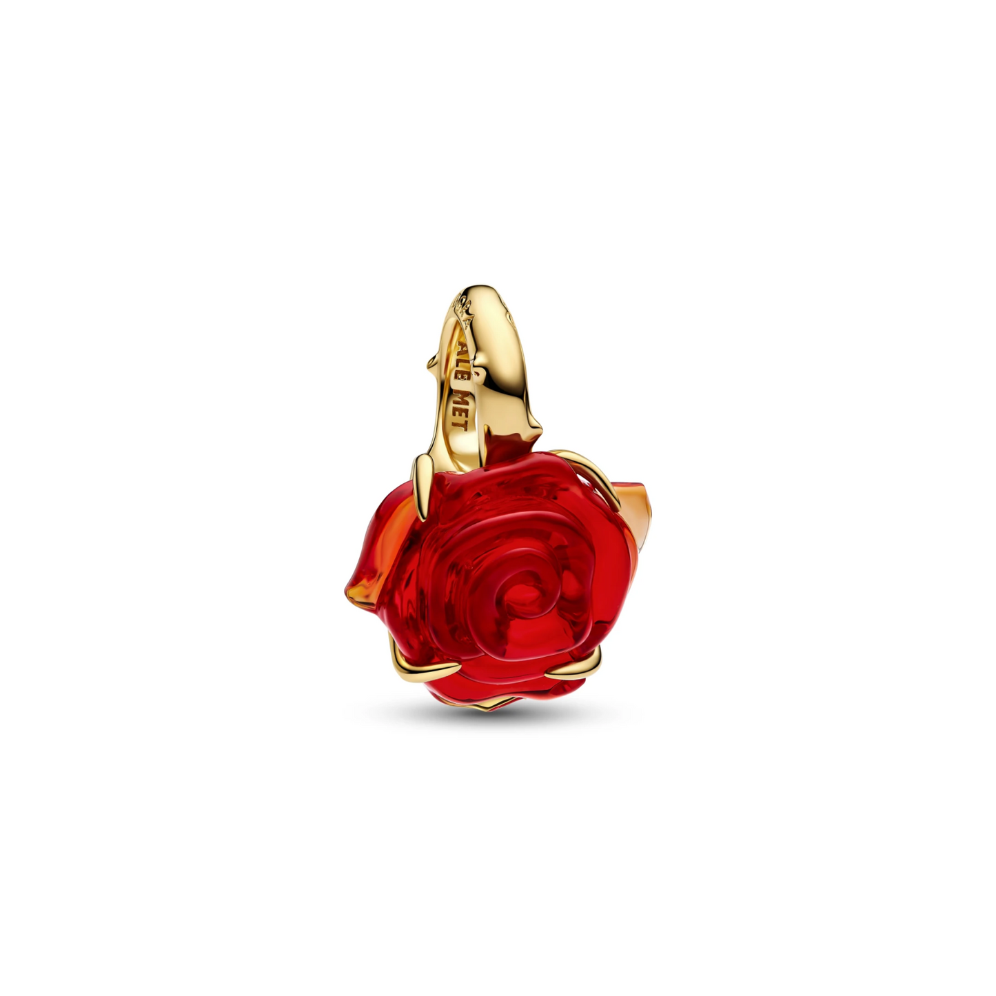 Disney Belle en het Beest Betoverde Roos Hangende Bedel