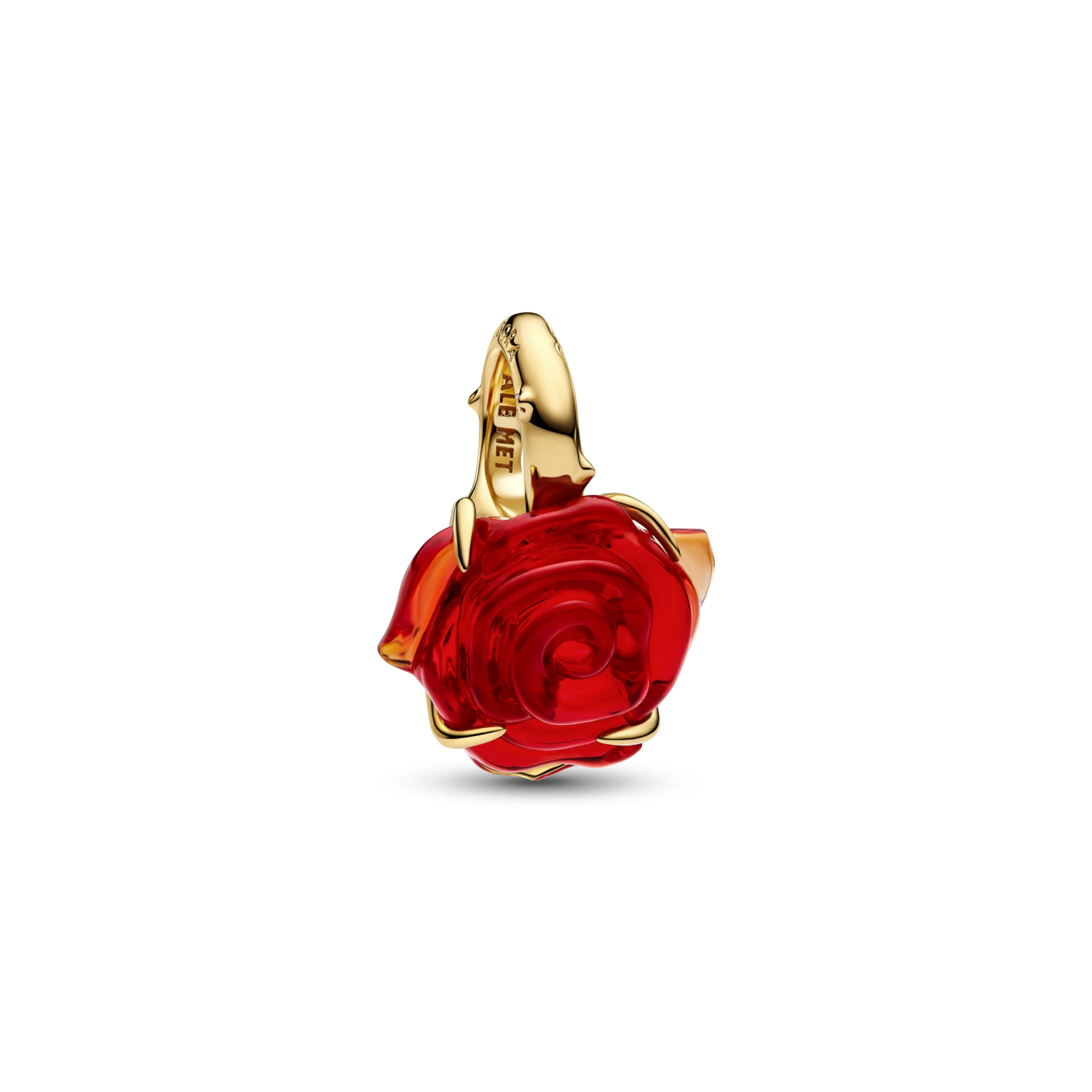 Disney Belle en het Beest Betoverde Roos Hangende Bedel