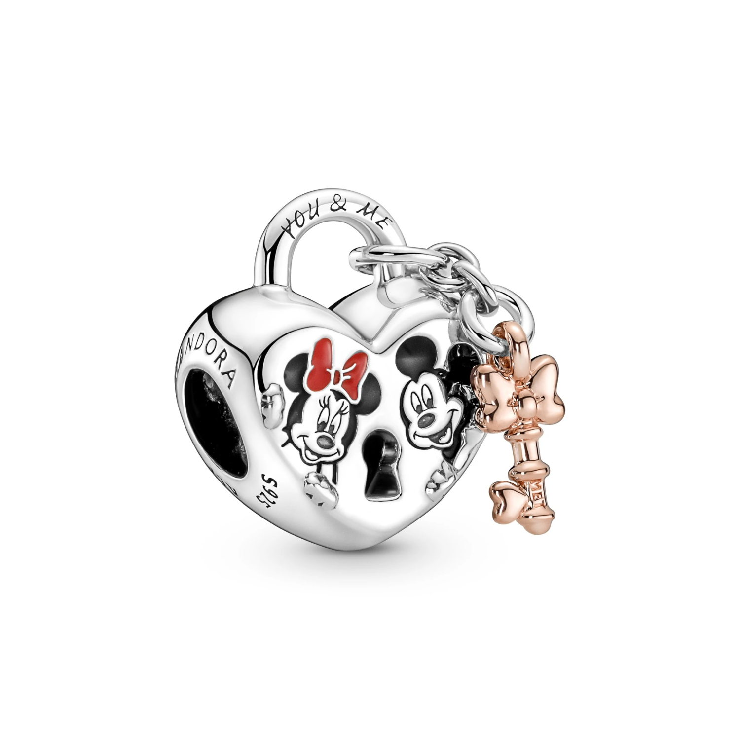 Disney Mickey Mouse & Minnie Mouse Hangslot Bedel